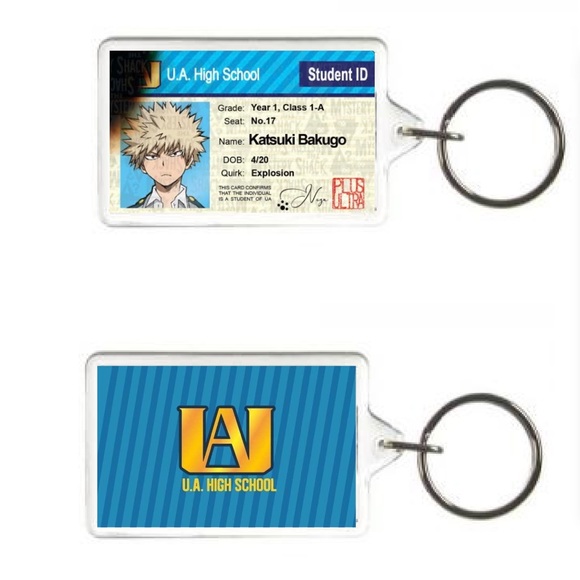 My Hero academia Bakugo UA ID
